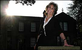 Deckchair with shoot the devil who invented work