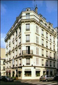 В цьому Готель Дю Колеж Де Франс зупинявся Петлюра з родиною перед смертю