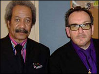 Allen Toussiant and Elvis Costello