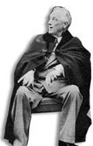 Photograph showing US President Roosevelt sitting down