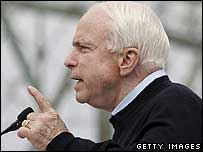 O senador republicano John McCain