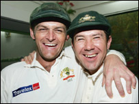 गिलक्रिस्ट और रिकी पोंटिंग