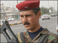 نیروی امنیتی عراقی در بصره