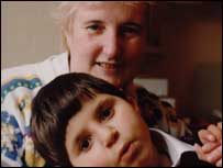 Jean Riley with her adopted daughter 