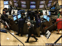 Operador da Bolsa de Valores de Nova York (foto arquivo)