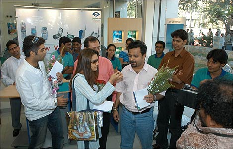Nikhil Advani and Preity 