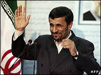 احمدی نژاد در بغداد