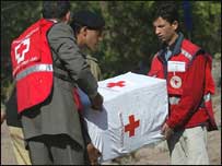 کنٹرول لائن پر امداد منتقل کی جارہی ہے