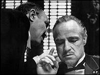 Marlon Brando em 'O Poderoso Chefão'