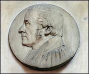 Rev Thomas Dykes' memorial in Charterhouse Chapel