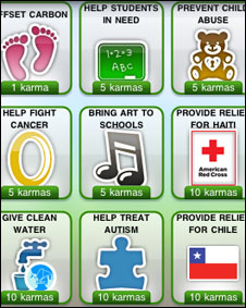 Imagen de la app de Cause World