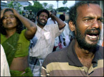 भूकंप और समुद्री तूफ़ान से भारी तबाही