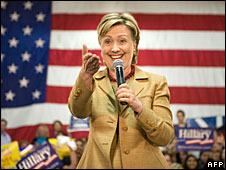 Thượng Nghị sĩ Hillary Clinton