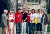 Sian, y teulu, Pat Kingstern, Alan Greedy a Deon Tyddewi