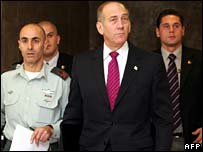 İsrail'in Başbakan Vekili Ehud Olmert