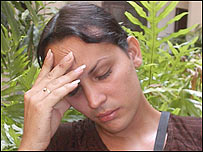 Travesti cubano (foto de Raquel Perez)