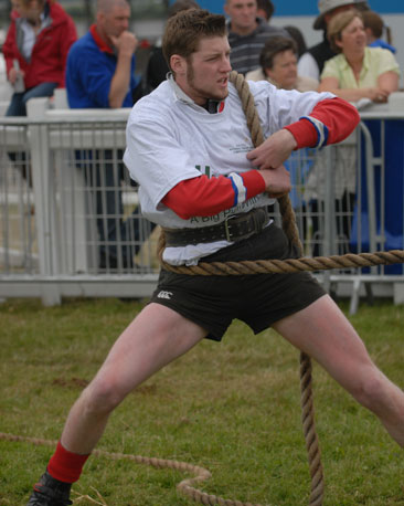 Taking the strain...