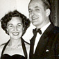 Dress to impress. Mina and Thomas at a dance, circa 1953
