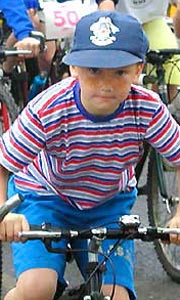 Young biker