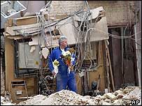 Ruínas do Consulado Britânico em Istambul, Turquia, alvo de ataque em novembro