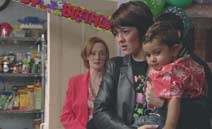 Ruth at party with Franco