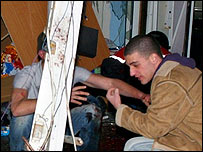 صحنه انفجار