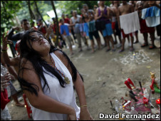 Nearly a third of Venezuelans are thought to be Maria Lionza followers