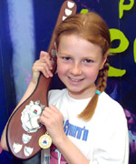 Caroline o Ysgol Gynradd Commins Coch, cyntaf - Llefaru i Ddysgwyr