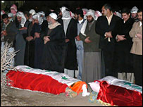 बारज़ान अल-तिकरिति और अवाद अल-बंदर के शव