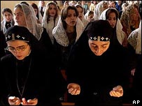 Служба в храмі в Іраку