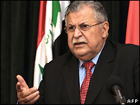Jalal Talabani, presidente do Iraque