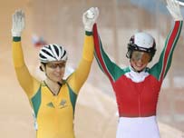 Anna Meares a Becky James