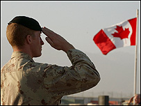 سرباز کانادایی در افغانستان