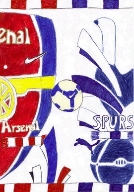 Arsenal/Spurs poster