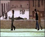 Oasis pass the Man Lying On A Wall