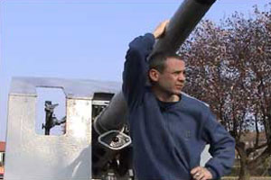 Jack has decided there's no point wearing his 'Don't Attack Iraq' badge anymore