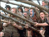 Cena do filme 'Coração Valente'