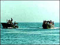 LTTE boats