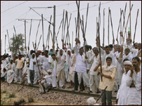 गूजरों का धरना