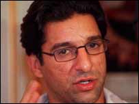 وسیم اکرم (فائل)