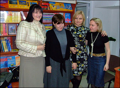 Ольга Герасим'юк, Ірина Чернова, Марічка Бурмака і Світлана Пиркало