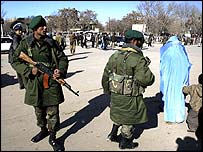 نيروهای امنيتی افغانستان