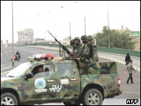 इराक़ में सुरक्षाकर्मी