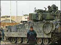 Tanque americano em Bagdá