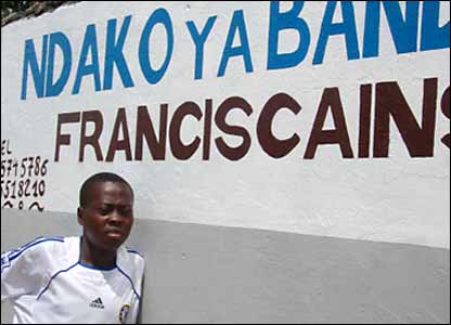 Rod leaning against the wall of the Refuge
