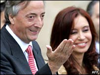 Nestor e Cristina Kirchner