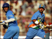 गौतम गंभीर और द्रविड़