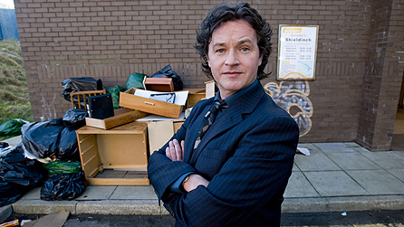 Brian McCardie as local councillor Alex Judd