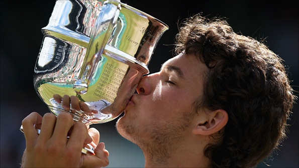 Dimitrov was a junior Wimbledon champion