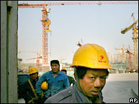 Çinli inşaat işçileri